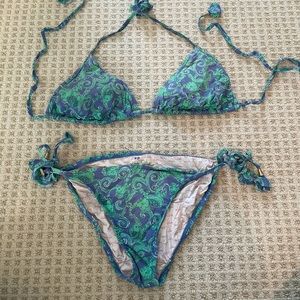 Lily Pulitzer padded bikini set